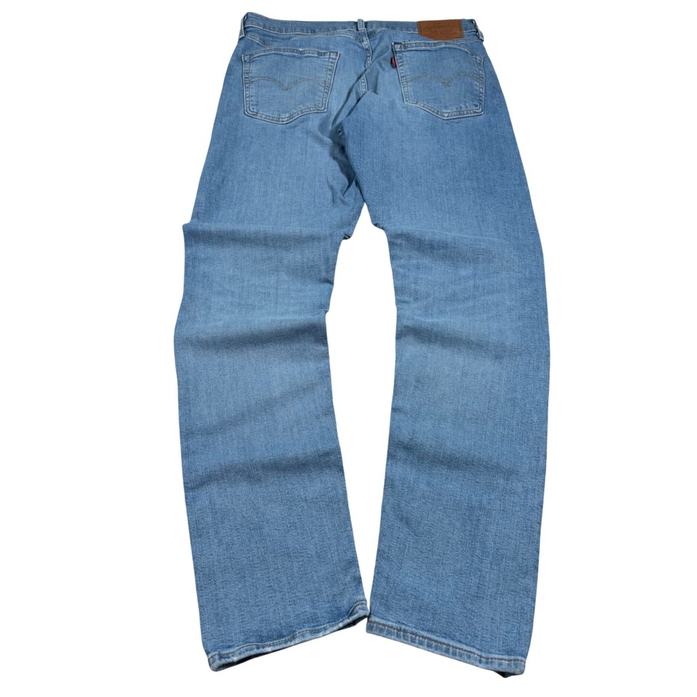 Levi's 512 Slim Taper Jeans Mens 36x32 Medium Wash Blue Stretch Denim Big E